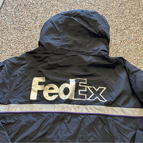 FedEx Delivery Driver Jacket with Reflective Stripe Men’s XXL - Picture 9 of 12